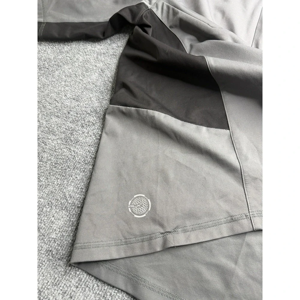 RLX Ralph Lauren Mens XXL Gray 1/2 Zip Golf Pullover Embroidered Doral